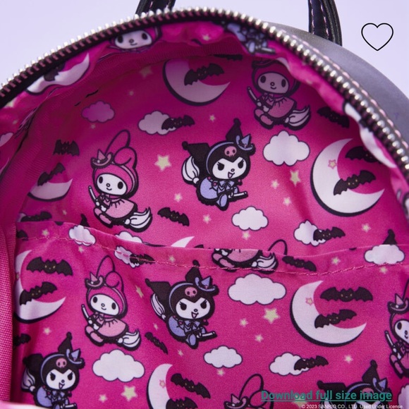 Kuromi Witch Mini Cosplay Backpack - Picture 6 of 10